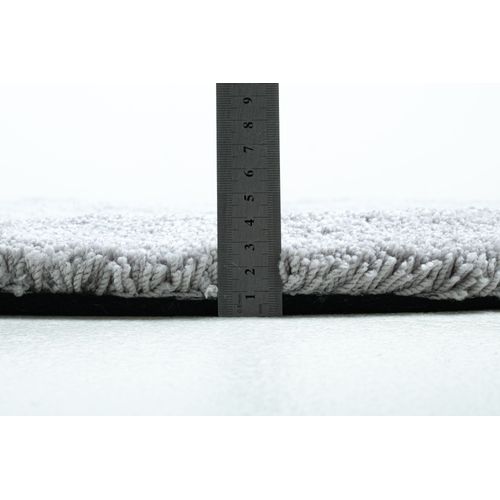 Tapis Shaggy Uni Cozy Diam 140 Cm - Gris
