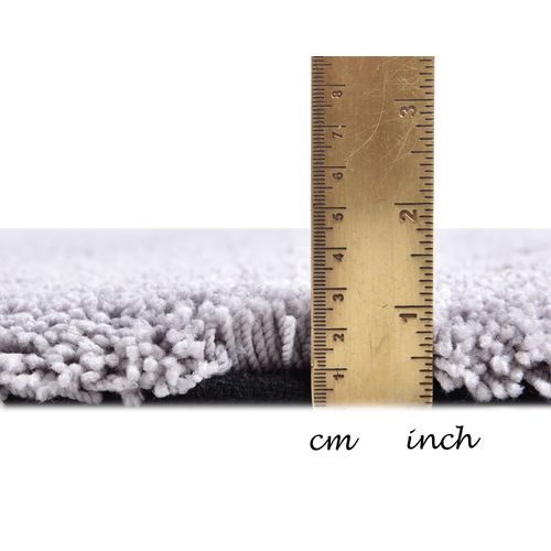Tapis Shaggy Uni Cozy 160x230 Cm - Gris