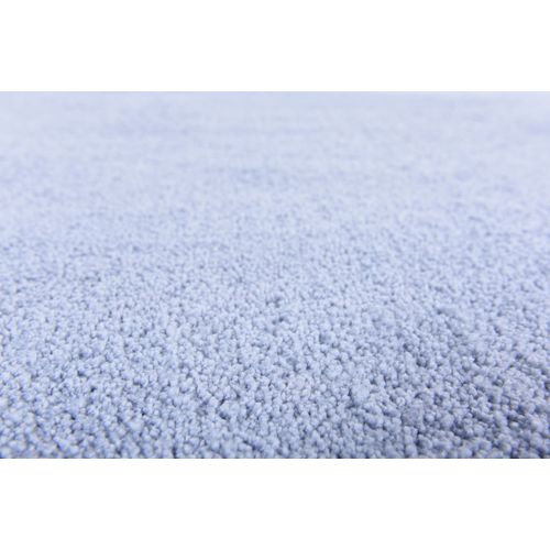 Tapis Shaggy Uni Cozy 85x155 Cm - Bleu Clair