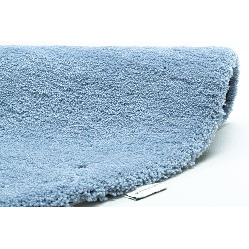 Tapis Shaggy Uni Cozy Diam 140 Cm - Bleu Clair