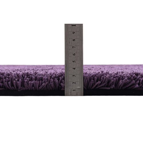 Tapis Shaggy Uni Cozy 50x80 Cm - Violet