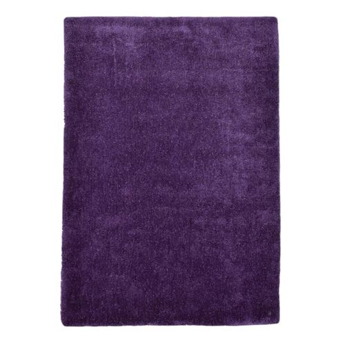 Tapis Shaggy Uni Cozy 65x135 Cm - Violet