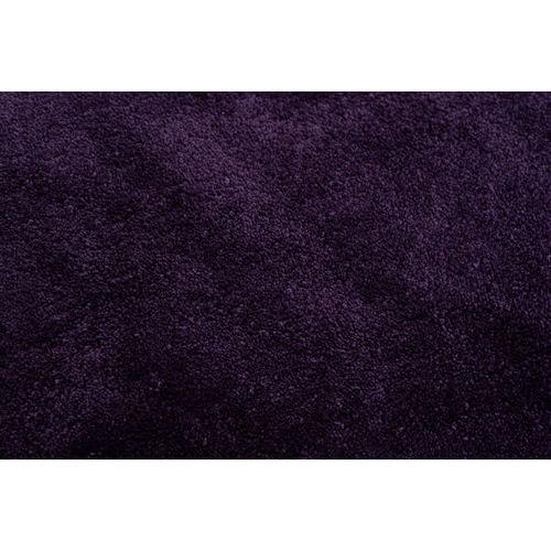 Tapis Shaggy Uni Cozy Diam 100 Cm - Violet