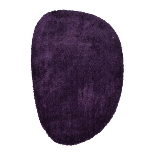 Tapis Shaggy Uni Cozy 135x200 Cm - Violet