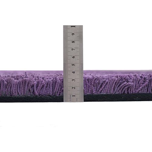 Tapis Shaggy Uni Cozy 135x200 Cm - Violet