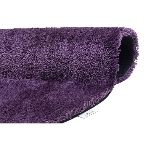 Tapis Shaggy Uni Cozy 135x200 Cm - Violet