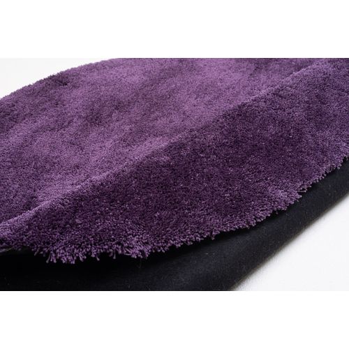 Tapis Shaggy Uni Cozy Diam 190 Cm - Violet