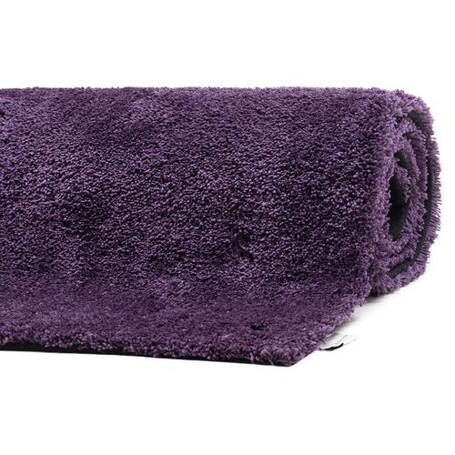 Tapis Shaggy Uni Cozy 190x290 Cm - Violet