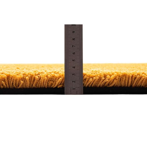 Tapis Shaggy Uni Cozy 50x80 Cm - Doré