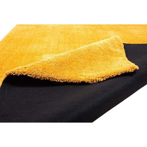 Tapis Shaggy Uni Cozy 140x200 Cm - Doré