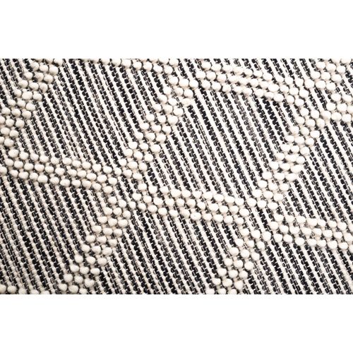 Tapis Scandinave Tissé Main Colored Macramé 65x135 Cm - Crème