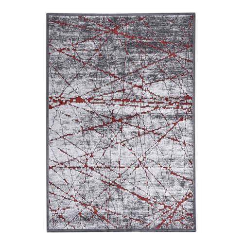 Tapis Tissé Plat Orelia 75x150 Cm - Rouge
