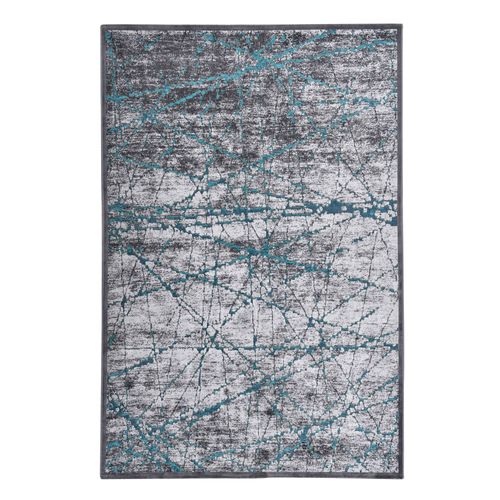Tapis Tissé Plat Orelia 195x280 Cm - Turquoise