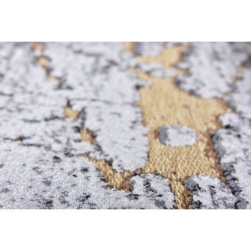 Tapis Tissé Plat Orelia 75x150 Cm - Doré