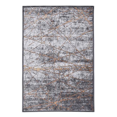 Tapis Tissé Plat Orelia 160x235 Cm - Doré