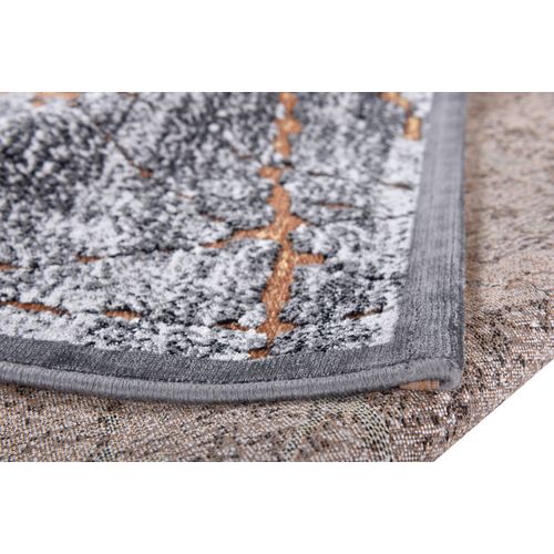 Tapis Tissé Plat Orelia 195x280 Cm - Doré
