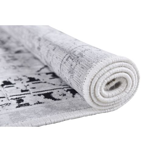 Tapis Tissé Plat Orelia 195x280 Cm - Argenté