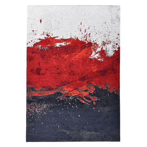 Tapis Tissé à La Machine Cosima 80x160 Cm - Rouge