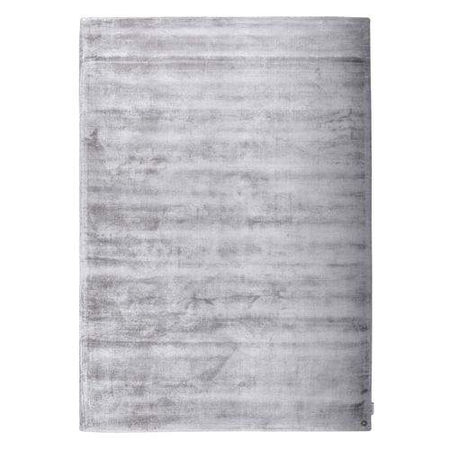 Tapis En Viscose Tissé Main Aspect Vieilli - Shine 250x350 Cm - Gris