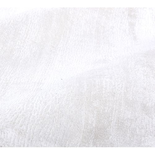 Tapis En Viscose Tissé Main Aspect Vieilli - Shine 300x400 Cm - Blanc