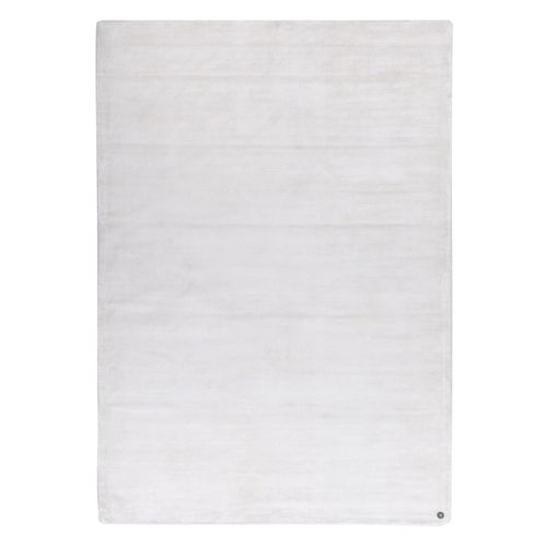 Tapis En Viscose Tissé Main Aspect Vieilli - Shine 300x400 Cm - Blanc