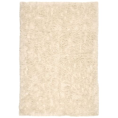 Tapis Flokati Grec Original Flokos 1250 140x200 Cm - Crème