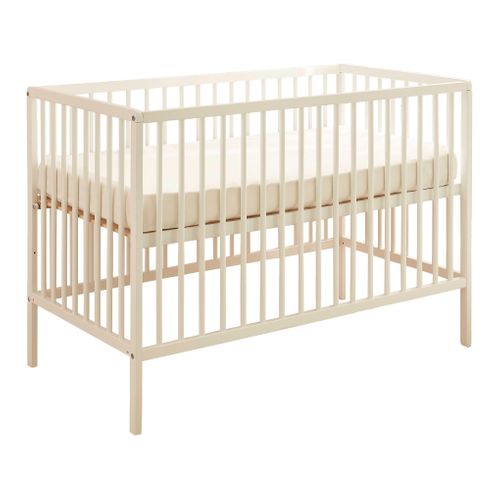 Lit bébé 60x120 cm CELIA Blanc