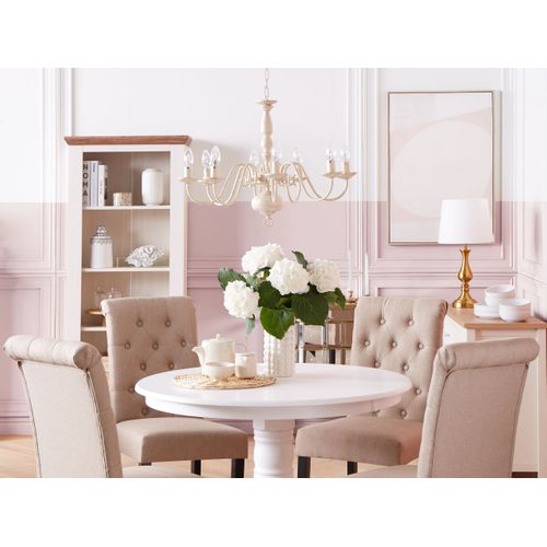 Lustre Brithon Métal Blanc