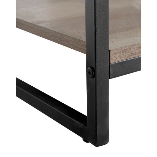 Bibliothèque 5 Étagères Bois Foncé Forres