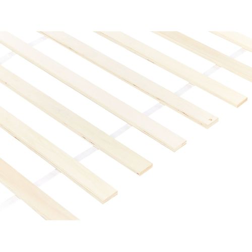 Lit Avec Sommier Bois De Pin Giulia 180 X 200 Cm Blanc