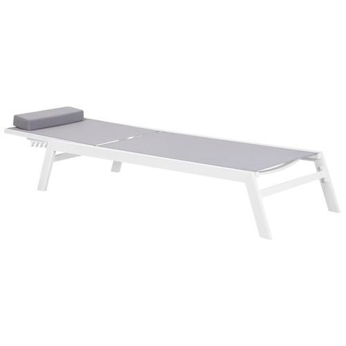Chaise Longue Métal Gris Catania