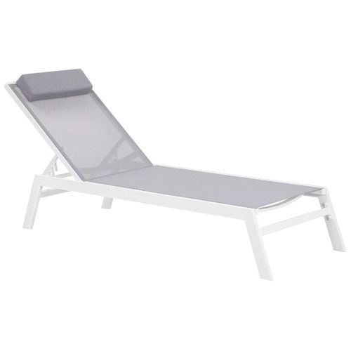 Chaise Longue Métal Gris Catania