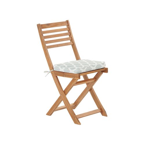 Ensemble Pour Bistro Avec Coussin Bois Vert Menthe Fiji
