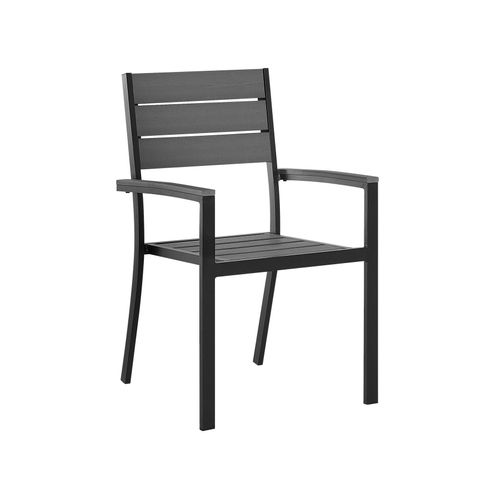 Set De Salle à Manger Matériaux Synthétiques Gris Prato