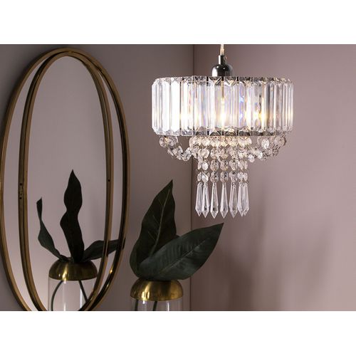 Lustre Adorn Métal Transparent