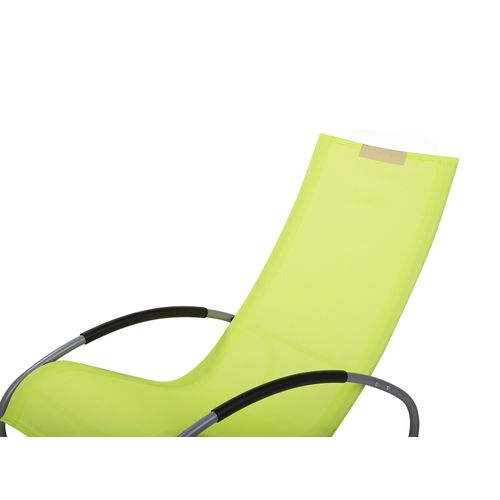 Transat à Bascule Campo Métal Vert Citron