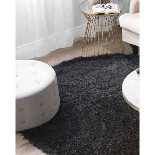 Tapis Rond Noir Cide