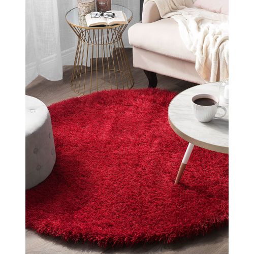 Tapis Rond Rouge Cide