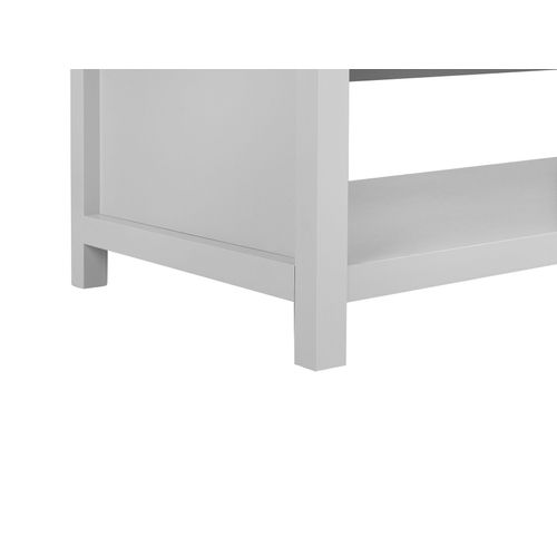 Table Basse Clio Gris Clair Avec Rangement