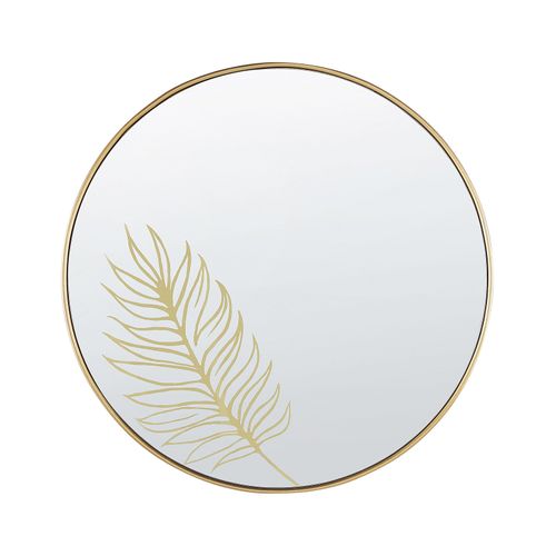 Miroir Sauvie 57 Cm 57 Cm Doré