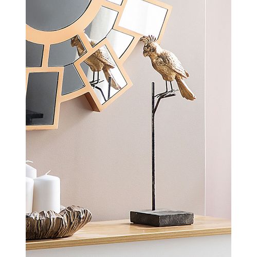 Miroir Rozel 80 Cm 80 Cm Marron Doré