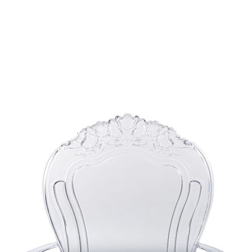 Chaise De Salle à Manger Set De 2 Transparent Vermont