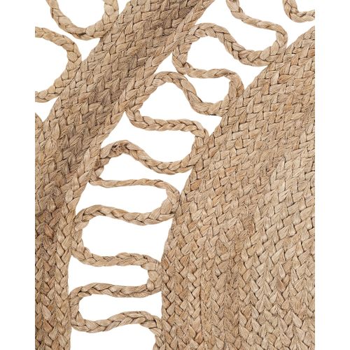 Tapis Rond Beige Dikili