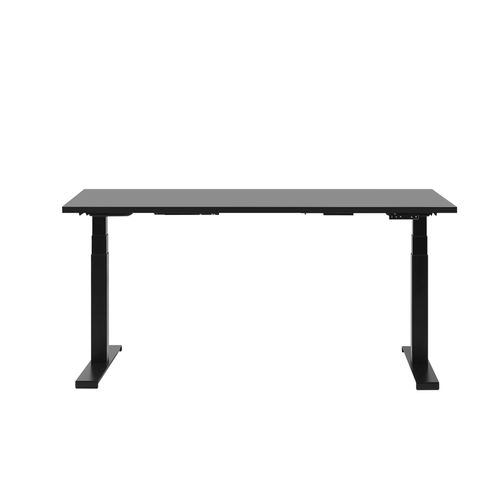 Bureau Réglable En Hauteur Électriquement Destin Ii Noir 160 Cm 72 Cm