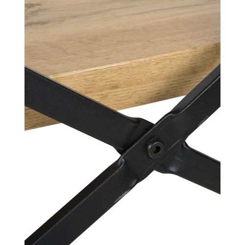 Bibliothèque 3 Étagères Bois Clair Timber