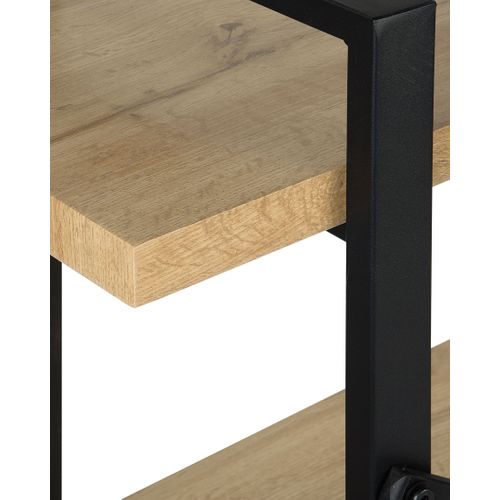 Bibliothèque 3 Étagères Bois Clair Timber