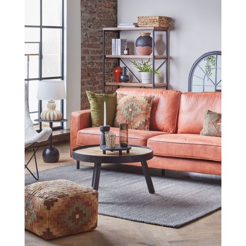 Bibliothèque 4 Étagères Bois Foncé Brisbane