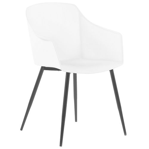 Chaise De Salle à Manger Set De 2 Blanc Fonda