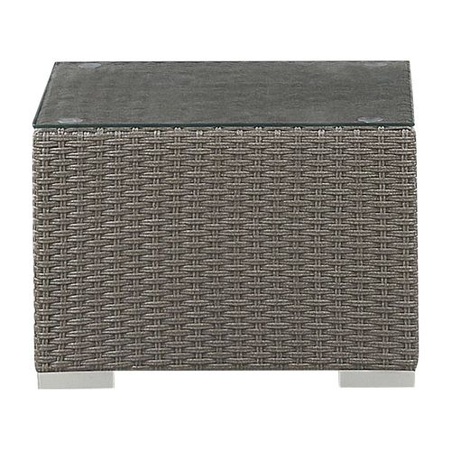 Set De Salon Polyrotin Taupe Maestro