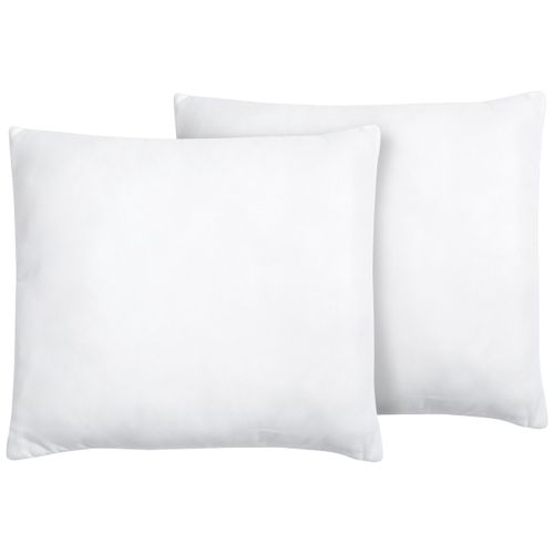 Lot De 2 Oreillers 80 X 80 Cm Blanc Errigal